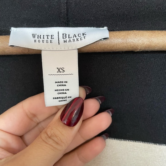 Black and beige stripped cover up Black White Market - Picture 7 of 7